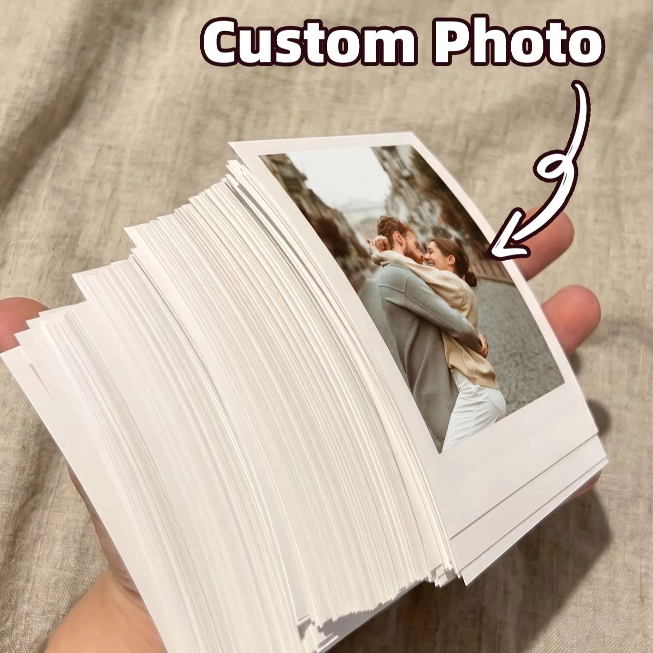 Custom Photo Book - ภาพพิมพ์ตามสั่ง 1/3/5 ชิ้น, ของขวัญภาพถ่ายที่ระลึกส่วนตัวสำหรับจัดอัลบั้ม, งาน DIY