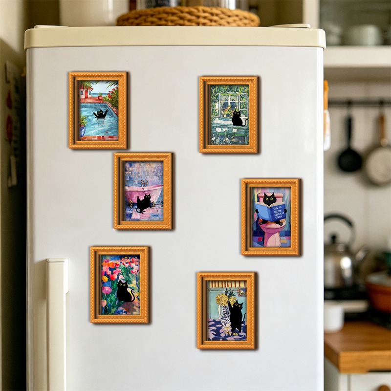 กรอบรูปแม่เหล็กไม้สไตล์ภาพวาดส - Engraved Wood Frame บทวิจารณ์และราคา