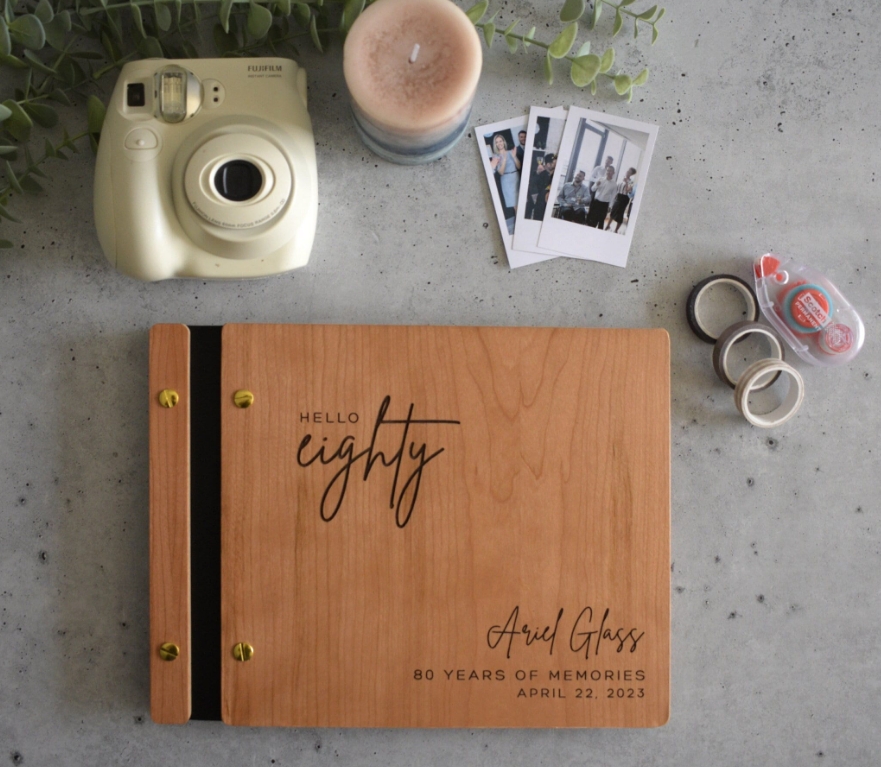 สมุดเยี่ยมวันเกิดส่วนตัว30th 4 - Custom Photo Book บทวิจารณ์และราคา