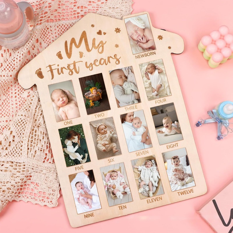 กรอบรูปที่ระลึกเด็กทารกไม้, ปฏ - Engraved Wood Frame บทวิจารณ์และราคา