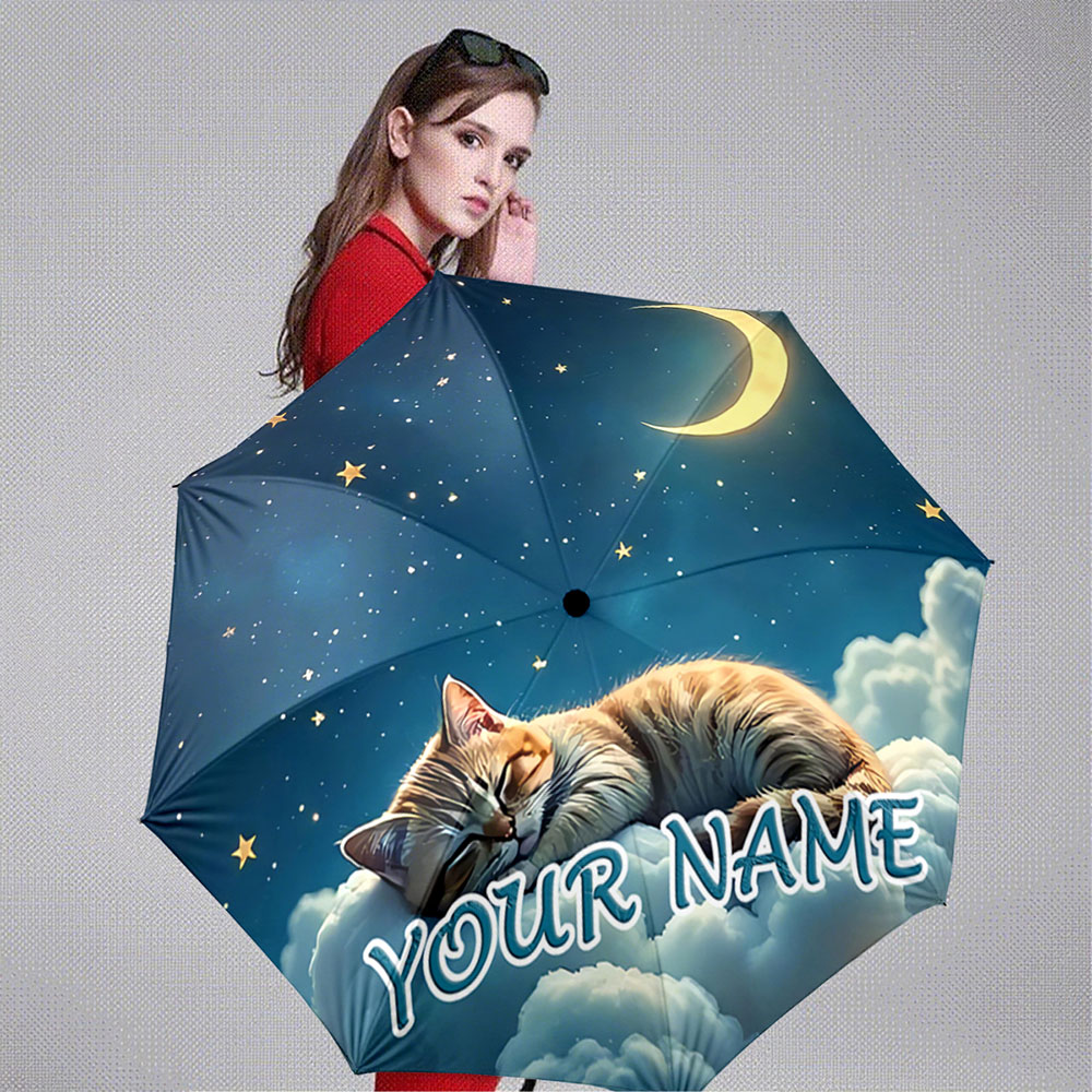 ร่มพับลายพิเศษ สามารถพิมพ์ชื่อ - Custom Night Sky บทวิจารณ์และราคา