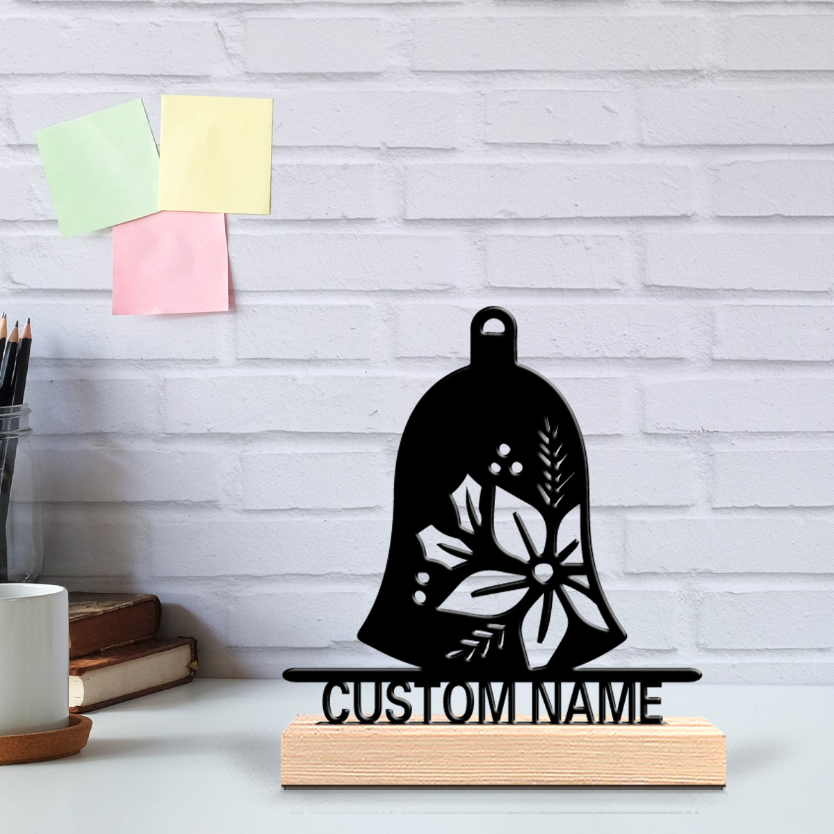 ระฆังโลหะแบบใหม่ 1 ชิ้น ดีไซน์ - Engraved Wood Frame บทวิจารณ์และราคา