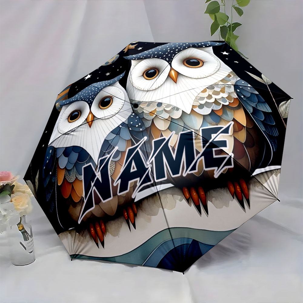 ร่มพับลายพิเศษ สามารถสลักชื่อไ - Custom Night Sky บทวิจารณ์และราคา