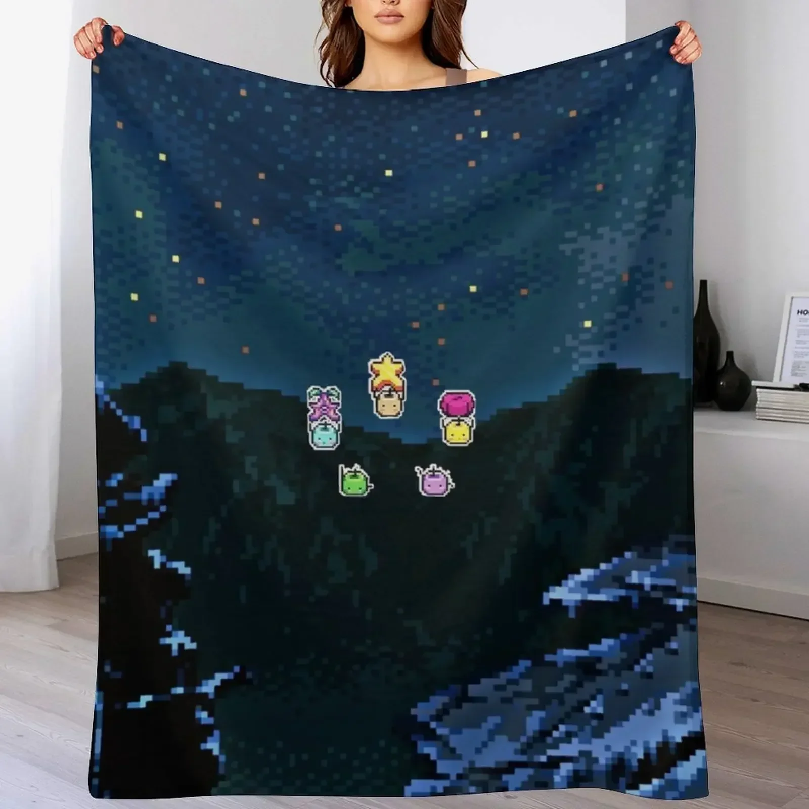 ผ้าห่มลายท้องฟ้ายามค่ำคืน Juni - Custom Night Sky บทวิจารณ์และราคา