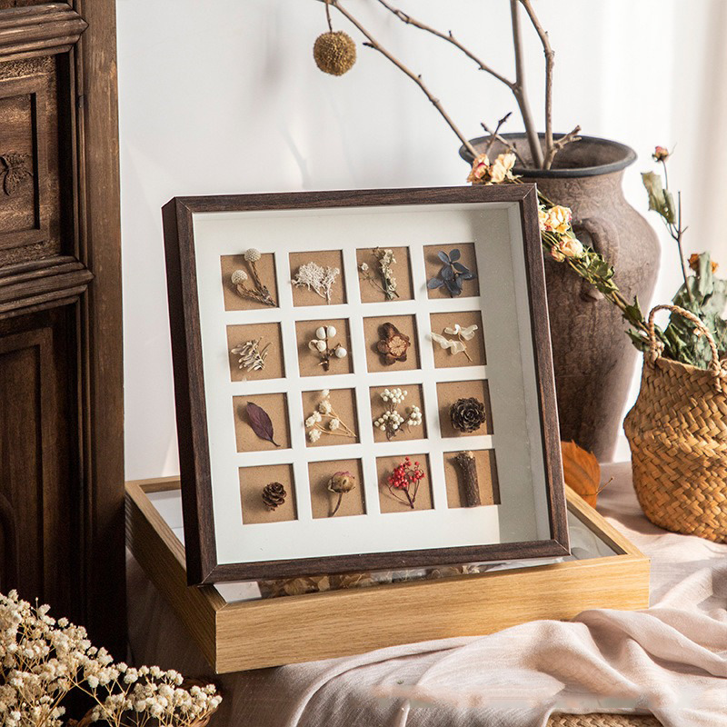 กรอบรูปไม้ 3 มิติ ความลึก 3 ซม - Engraved Wood Frame บทวิจารณ์และราคา