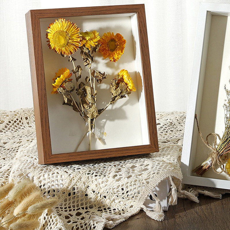 กรอบรูปไม้ 3 มิติ ความลึก 3 ซม - Engraved Wood Frame บทวิจารณ์และราคา